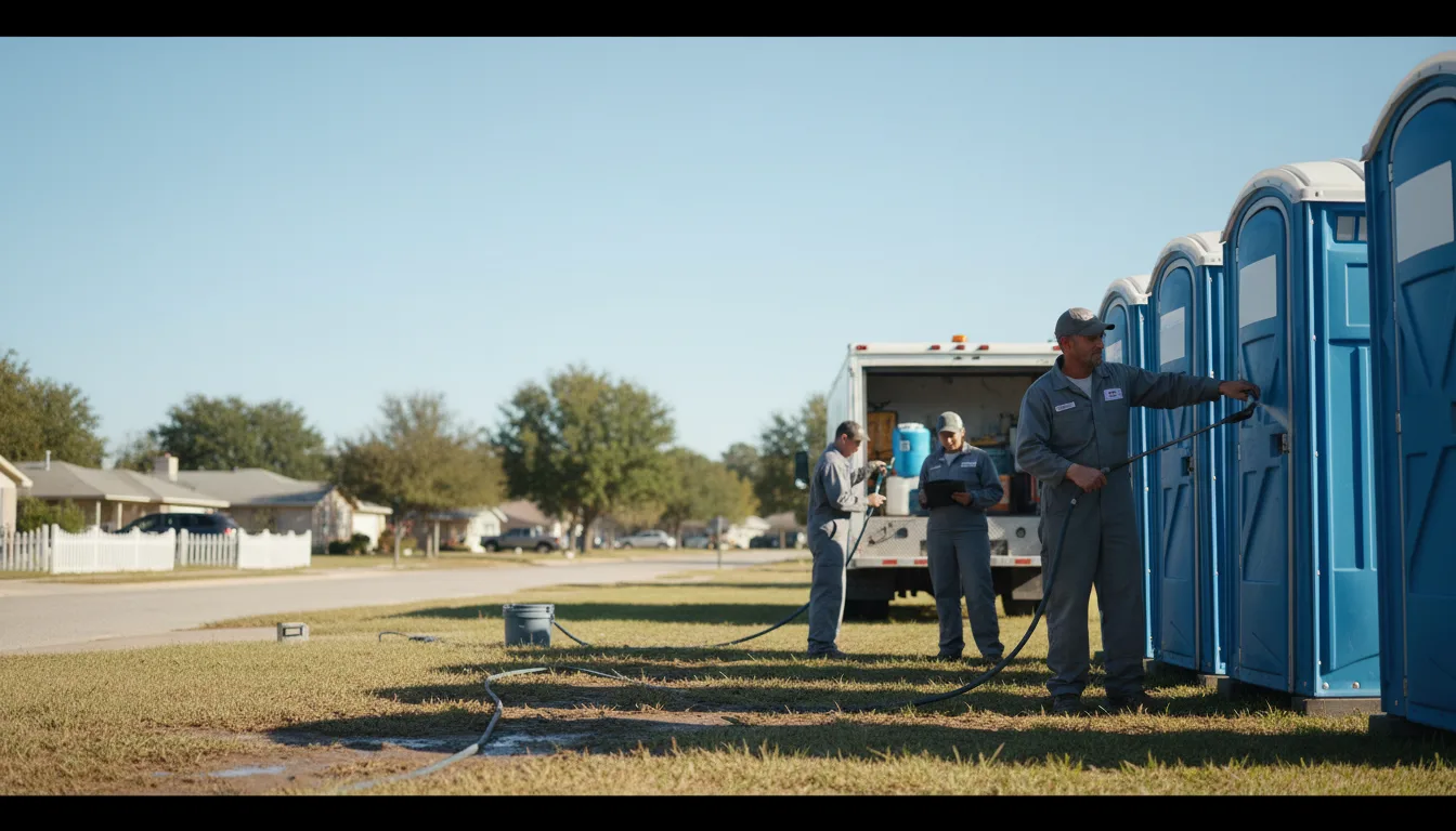 Long-Term Portable Toilet Rental in Big Sandy, TX near me